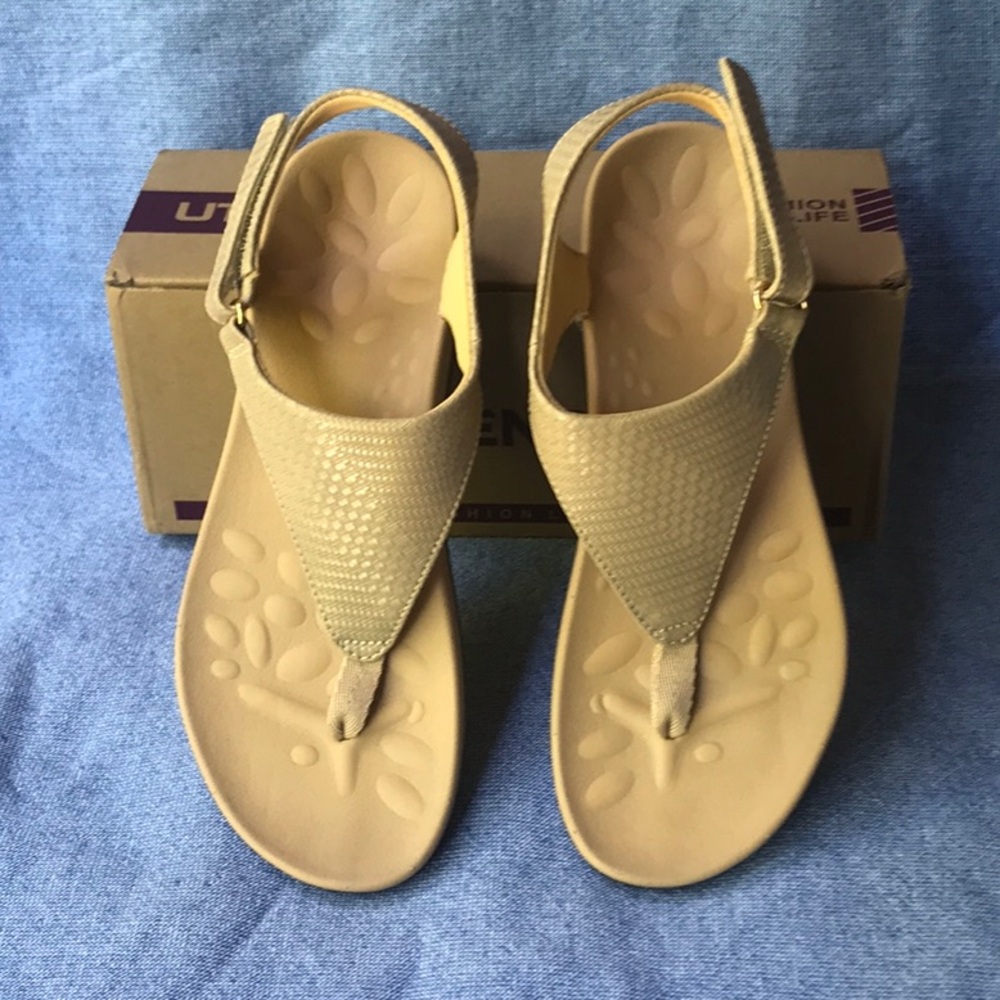 UTENAG Tan Sandals with Sleek Design and Comfort